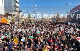 ?حضور پرشور مردم مرودشت در راهپیمایی ۲۲ بهمن سال ۱۴۰۱