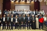 تجلیل از خبرنگاران حوزه انتخابیه با حضور امام جمعه ،نماینده مردم در مجلس شورای اسلامی و فرمانداران حوزه انتخابیه 