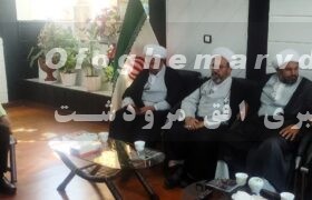 دیدار ائمه جمعه شهرستان های مرودشت با فرماندهی انتظامی شهرستان