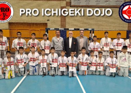 باشگاه کیوکوشین ایچی گکی پرو مرودشت قهرمان مسابقات ۵ جانبه استان اصفهان شد