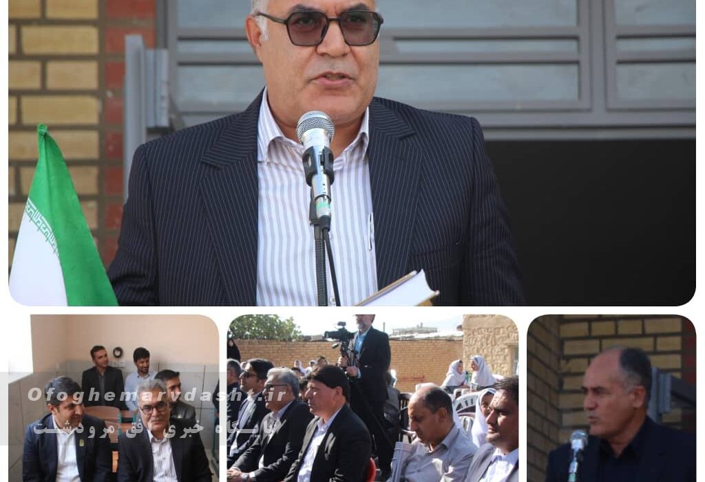 از مدرسه سنگی تا مدرسه جدید؛ گلدشت علیا صاحب فضای آموزشی شایسته شد