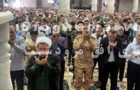 امام جمعه مرودشت گفت :امروز نیرو های مسلح ما محور تصمیم گیری ها در دنیا قرار گرفته است / احتکار برخی از اقلام مورد نیاز مردم در شرایط فعلی توسط عده ای سود جو، گناه بزرگ ونابخشودنی است