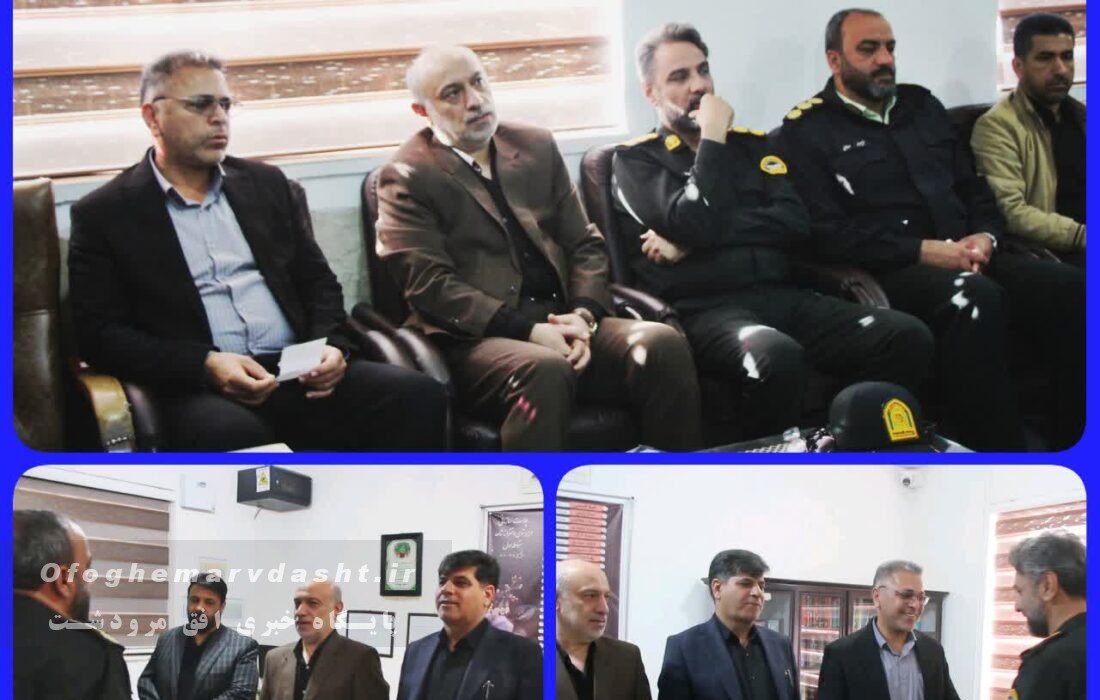 سرهنگ مردانی به عنوان فرمانده جدید انتظامی شهرستان مرودشت منصوب شد