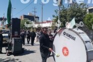 عزاداری مردم مرودشت در چهلمین روز شهادت رهبر انقلاب