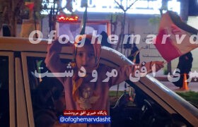 رژه خودروی مردم شهر مرودشت /جنگ رمضان
