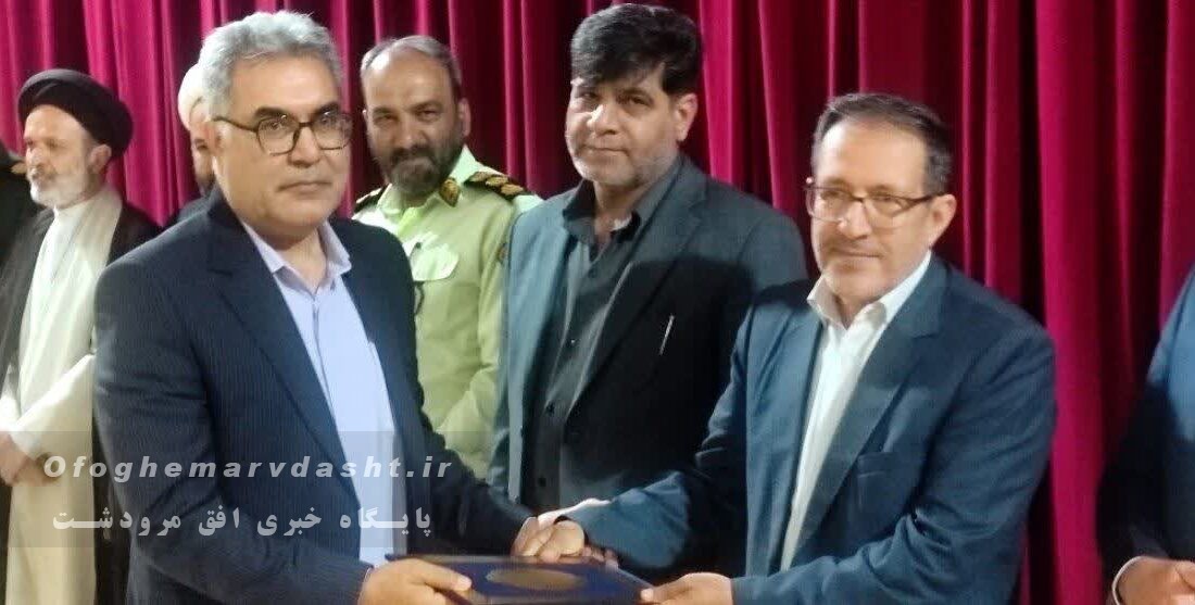 امیری سکاندار جدید فرمانداری ویژه شهرستان مرودشت شد