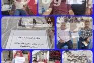 تجلی ایثار در روستای خلف طاهونه «نذر خون برای ایران جان»