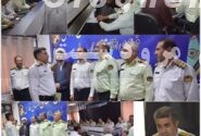 مراسم تکریم و معارفه رئیس پلیس راهور مرودشت برگزار شد