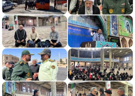 ده دستگاه اتوبوس از شهرستان مرودشت برای شرکت در مراسم تشییع پیکر رهبر شهید انقلاب اعزام شدند