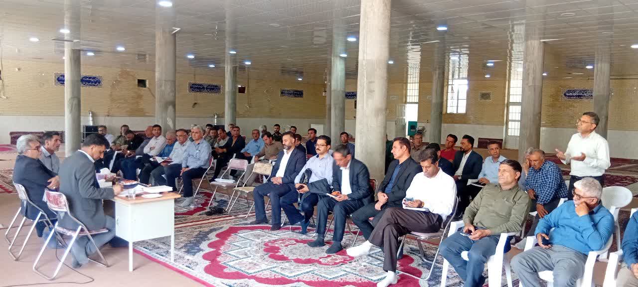 بررسی مشکلات و مطالبات بخش درودزن در جلسه شورای اداری