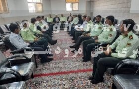 دیدار فرمانده انتظامی شهرستان مرودشت با امام جمعه