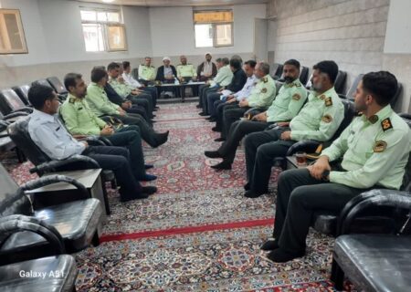 دیدار فرمانده انتظامی شهرستان مرودشت با امام جمعه
